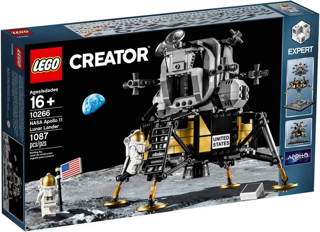 Конструктор LEGO Creator Apollo 11 NASA 10266 Посадковий апарат