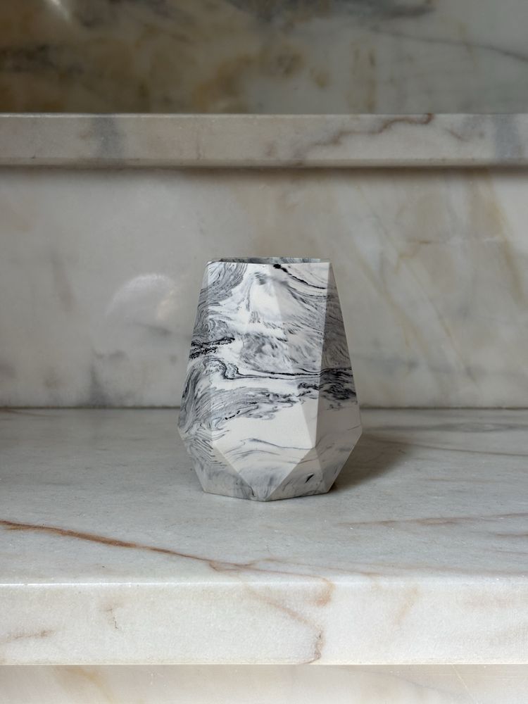 Conjunto Doseador e Copo em Jesmonite