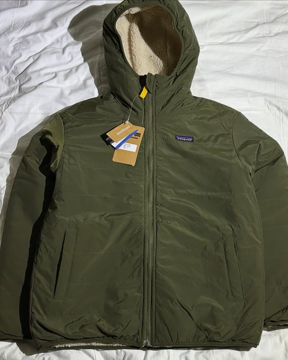 Куртка-шарпа двостороння патагонія patagonia