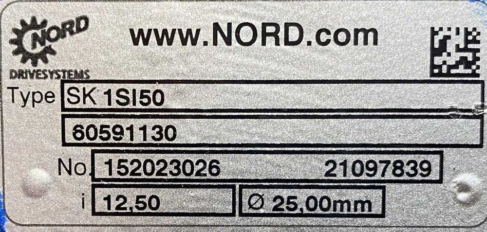 motoreduktor / przekładnia 0,37kW 110obr. 3fazowy NORD