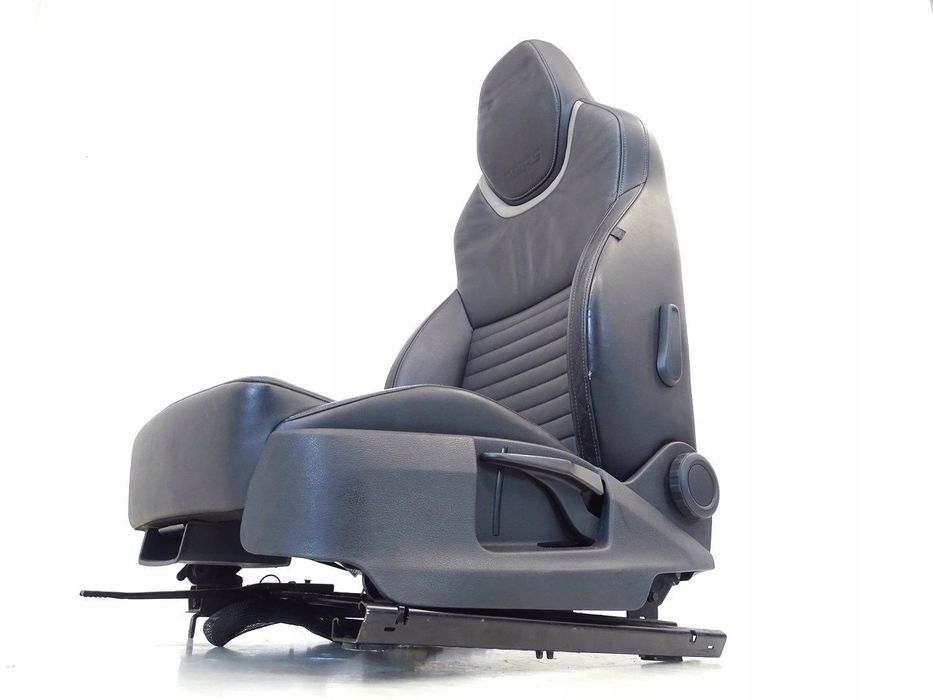 FOTEL LEWY PRZÓD PRZEDNI KIEROWCY SKÓRA SKODA OCTAVIA III 5E RS VRS