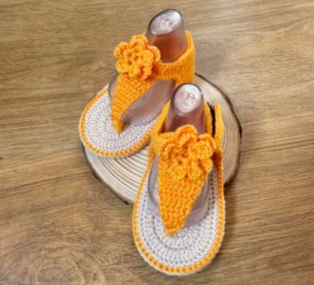 Sapato em Croche