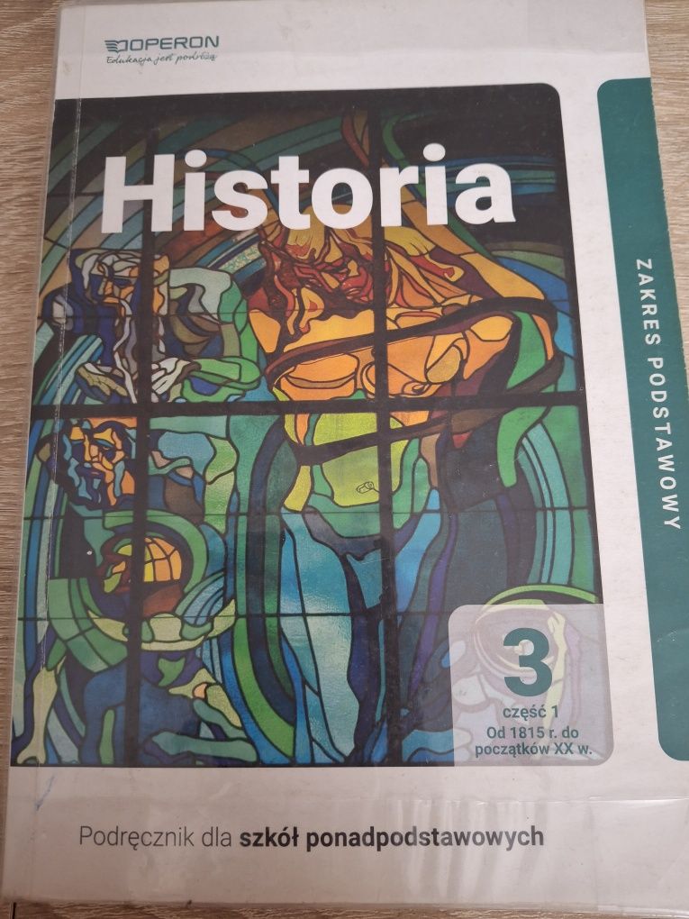 Podręcznik używany  historia 3 cz.1  zakres podstawowy Operon