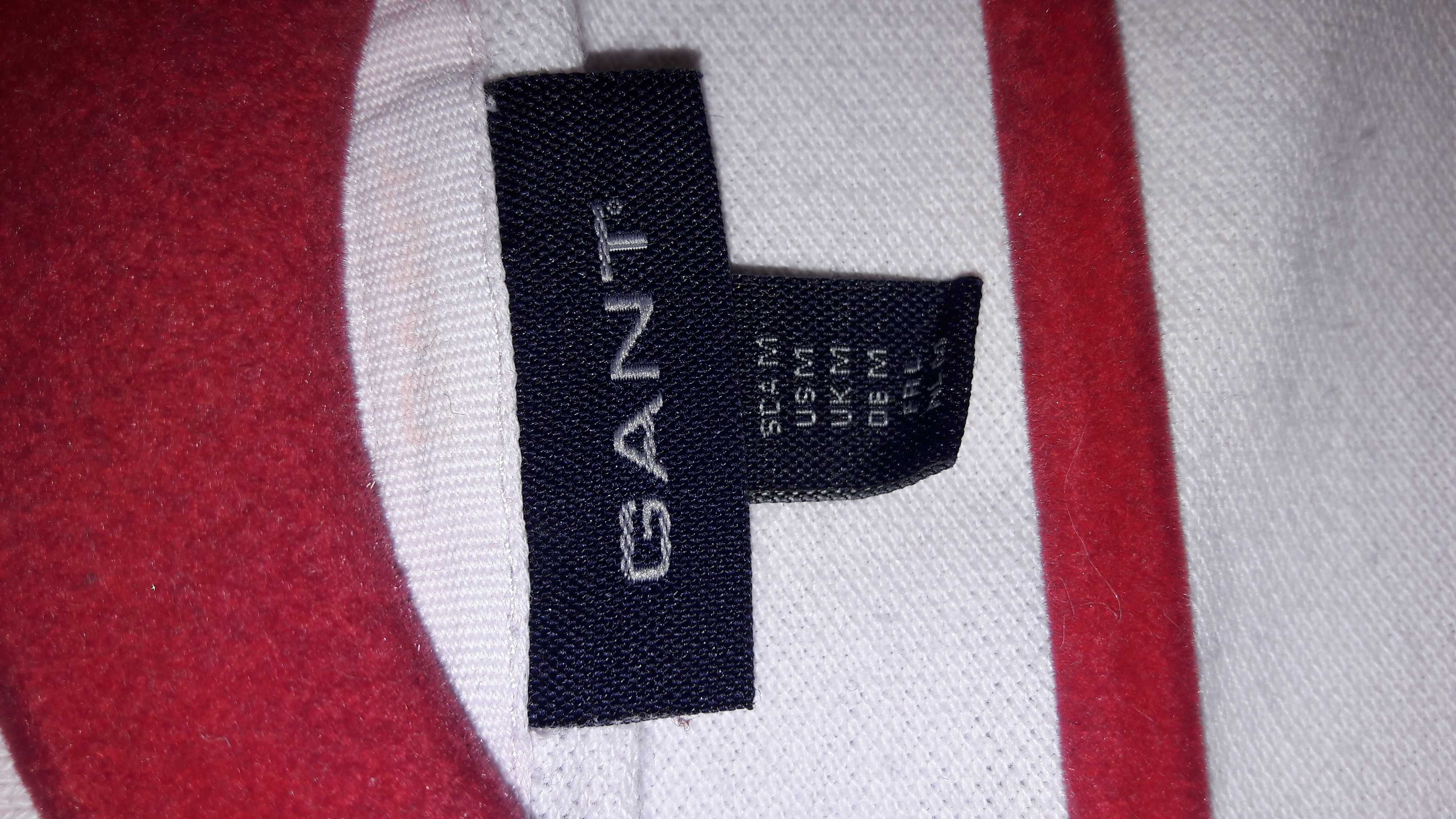 Koszulka polo damska Gant różowa