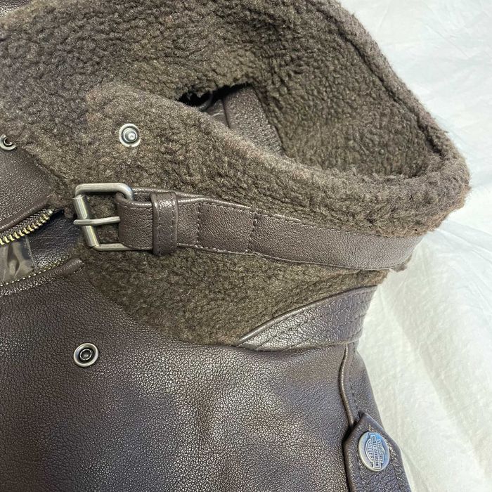 Oryginalna Harley-Davidson kurtka skórzana męska Nowa 2XL