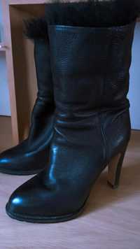 Жіночий теплі чобітки Gianvito Rossi,Made in  Italy