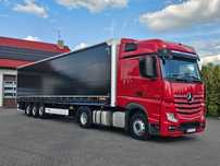 Mercedes-Benz ACTROS 1851 LS BIGSPACE+NACZ.WIELTON FIRANKA  Standard Zestaw 2021/2022r.Stan IDEALNY!