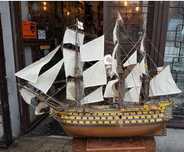 HMS Victory okrętu statku 1,25 m Model żaglowca statku