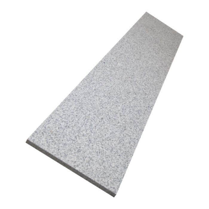 Stopień granitowy Szary Granit G603 New Bianco Cristal szlif 150x33x2