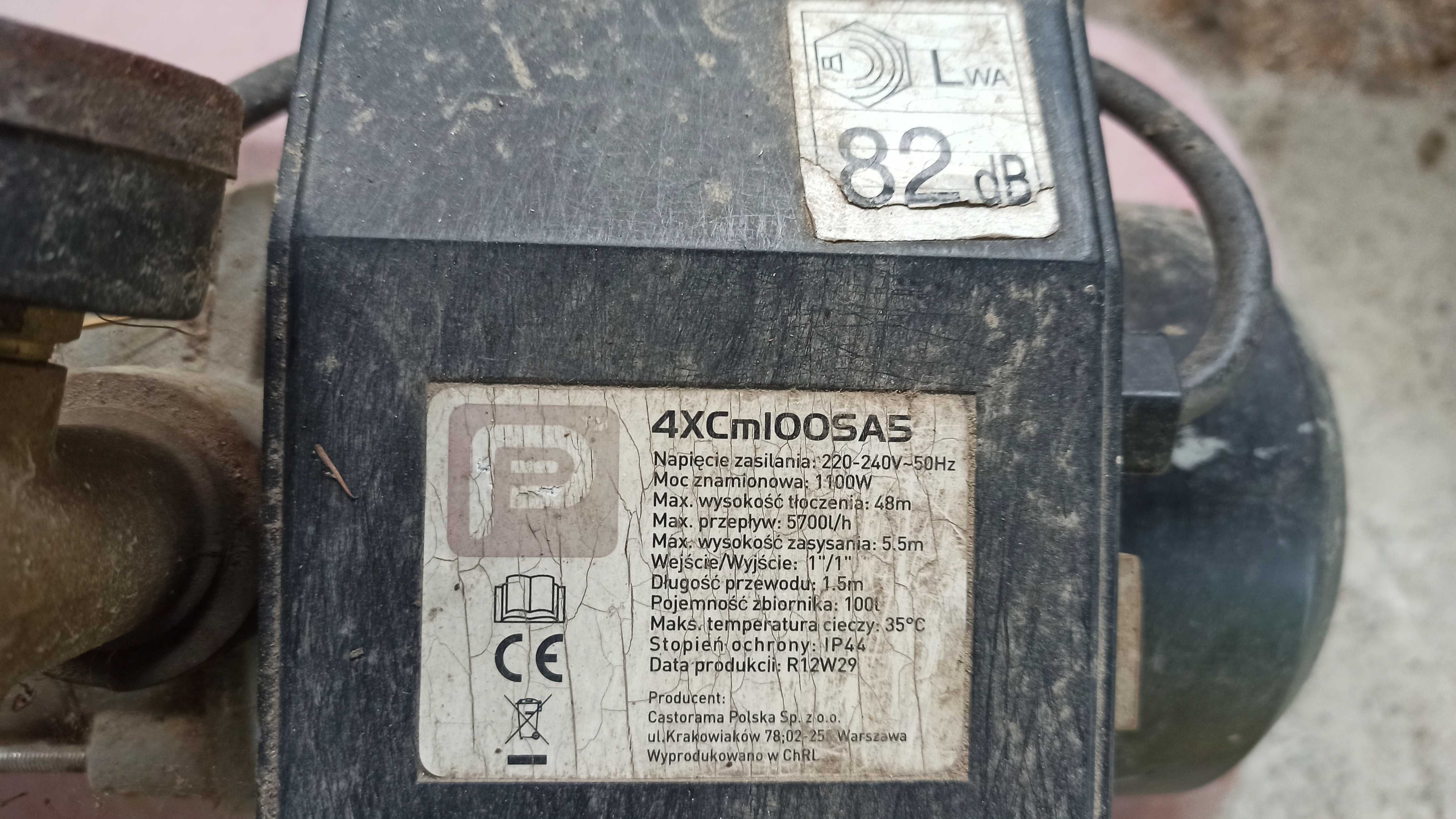 Hydrofor 100l 230V Pompa 5700l/h