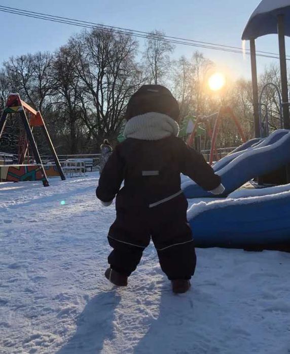 Стильний зимовий комбінезон Reimatec 92 см