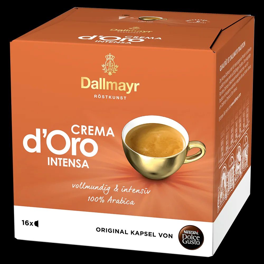 Kapsułki Nescafé Dolce Gusto Dallmayr Crema d'ORO Intensa 2x16 szt. z