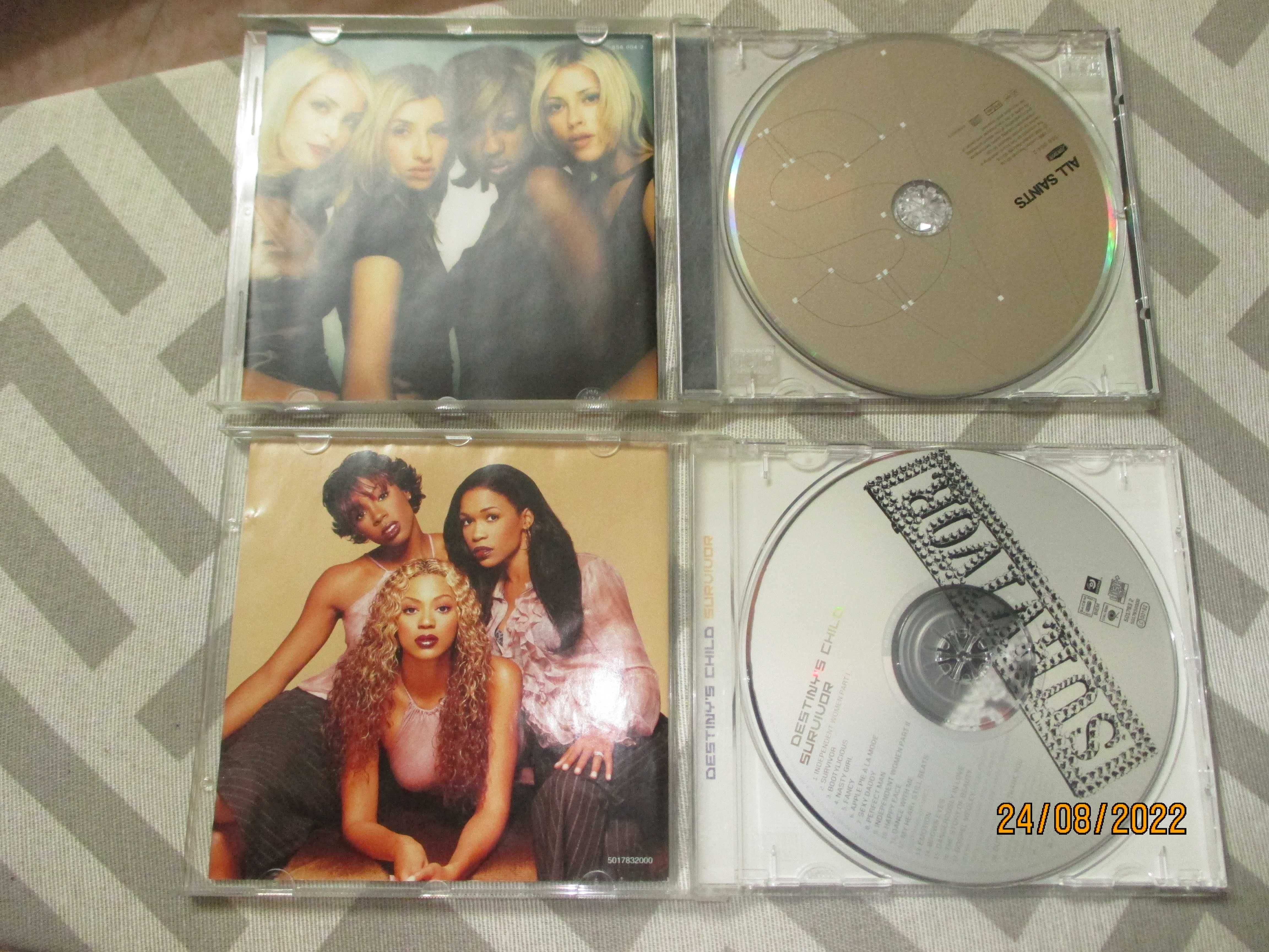 4 cds - 3 Destiny's Child e 1 All Saints