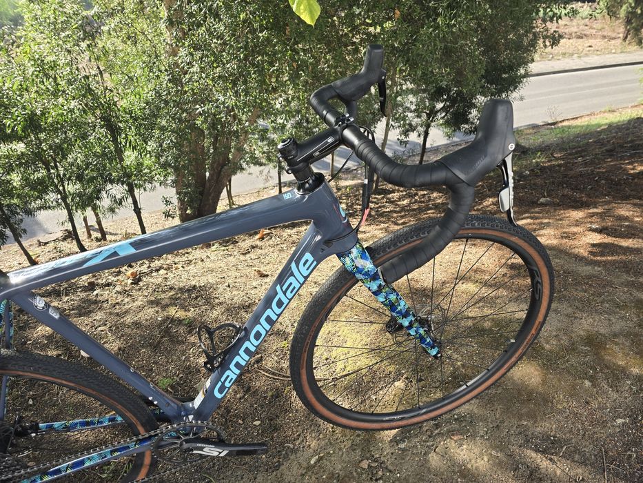 Cannondale de gravel L carbono barata