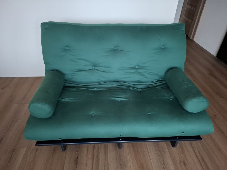 Kanapa futonowa z ławką