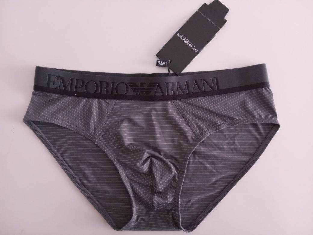 Cueca cinza Emporio Armani ta. S(N-10/24C)