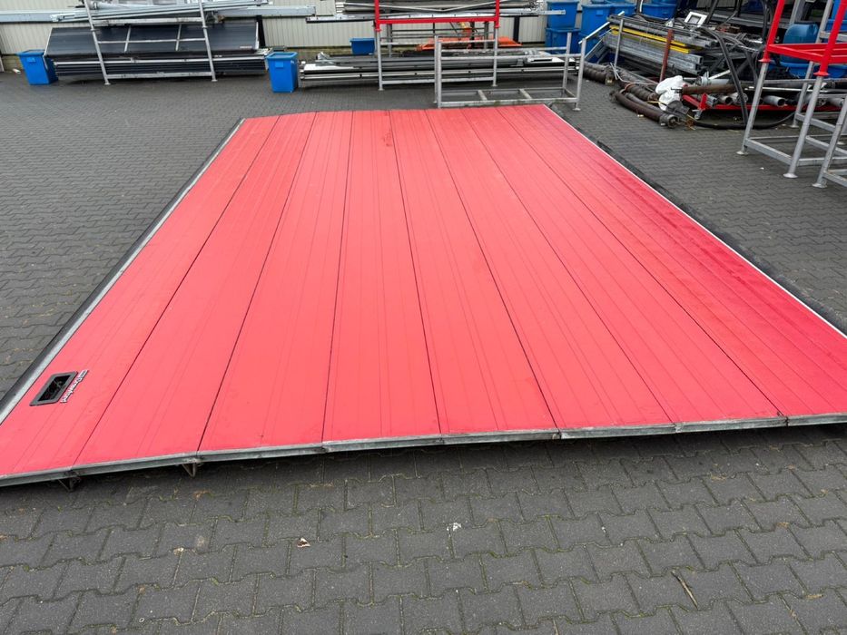 Brama 6.88x4.25 segmentowa Crawford elektryczna panelowa aluminiowa