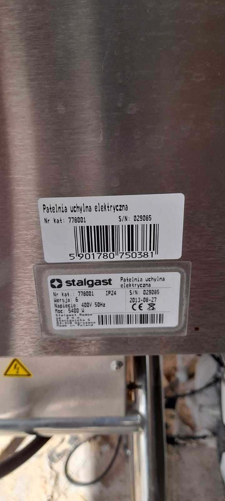 Patelnia elektryczna Stalgast