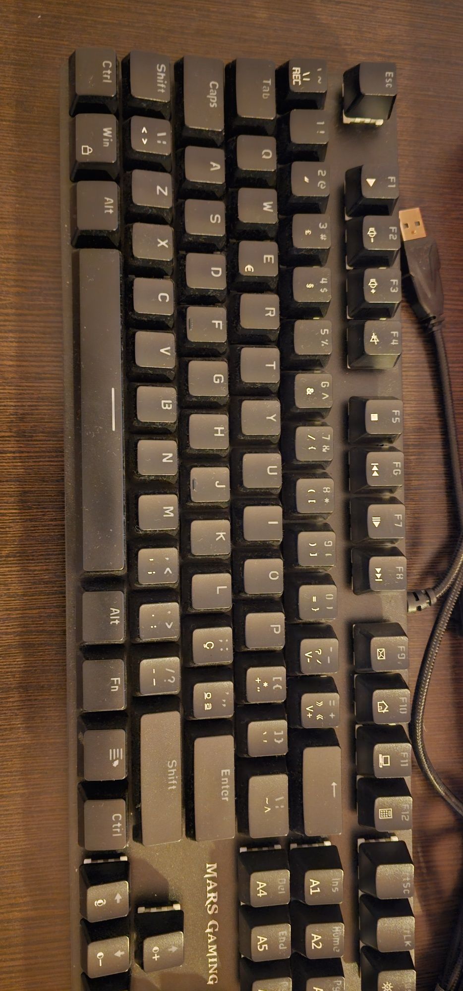 Teclado Mars Gaming MK5 Blue Switches