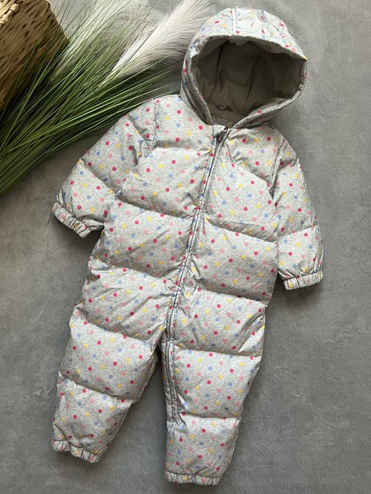 Суцільний,зимовий,комбінезон GAP для дівчинки 74 см.,80 см.,86 см.,90