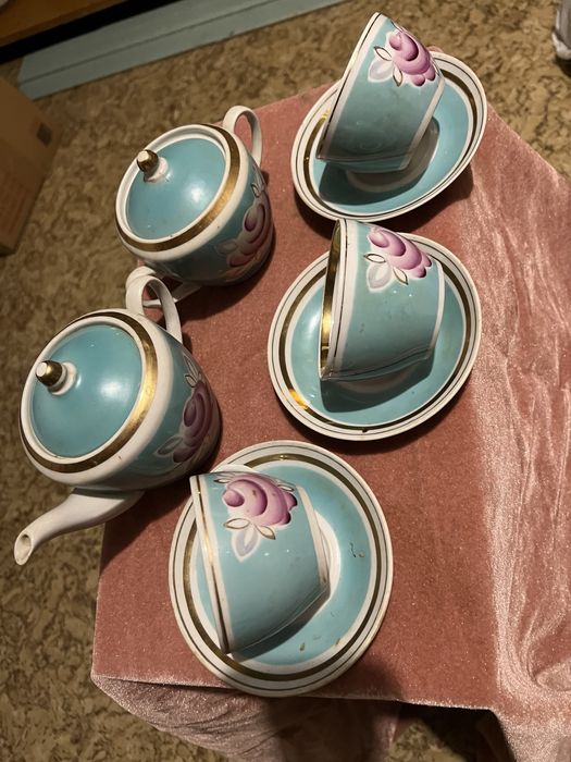 Вінтажний фарфоровый сервіз, чайний набір