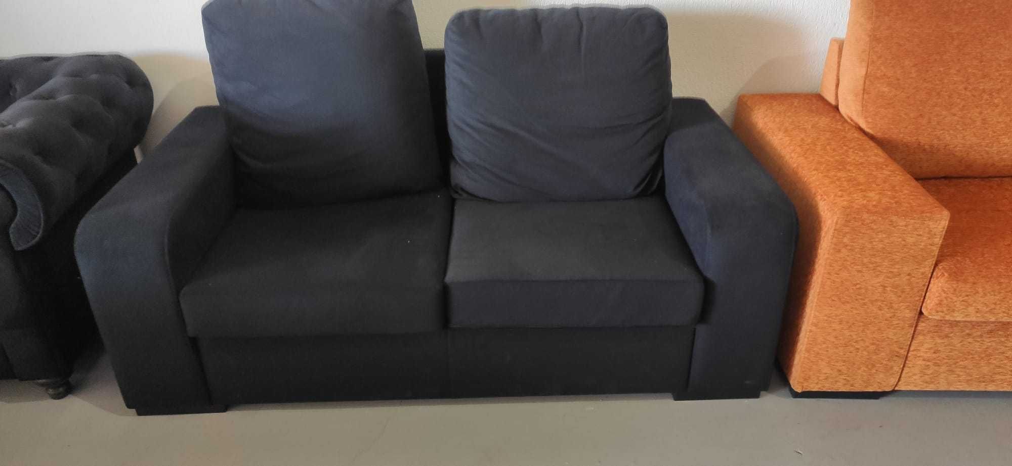 Sofás chaise-longue 3 lugares  e Sofás 2 Lugares total