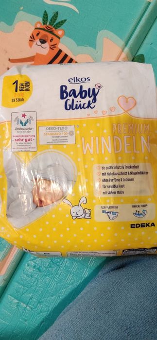 Підгузники elkos baby Glück 1 new born