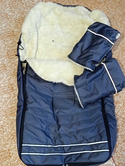 Конверт на овчині та муфти