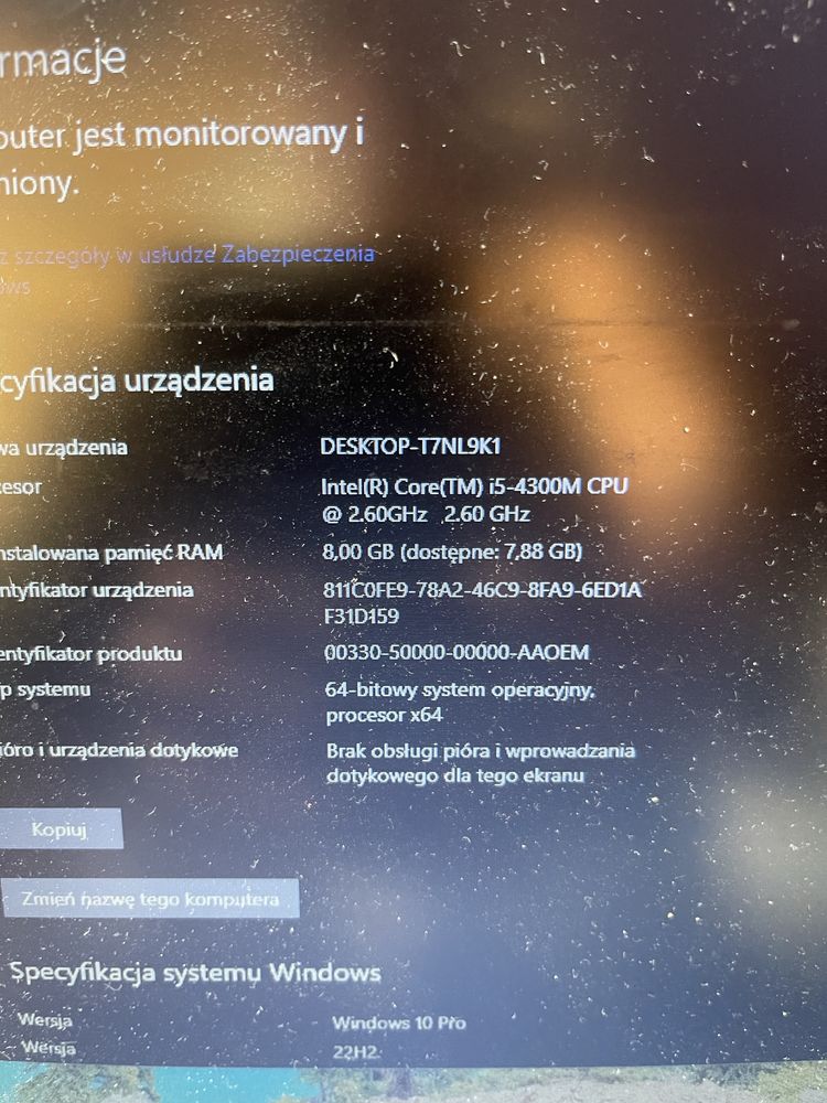 Laptop Fujitsu Lifebook E744 14”