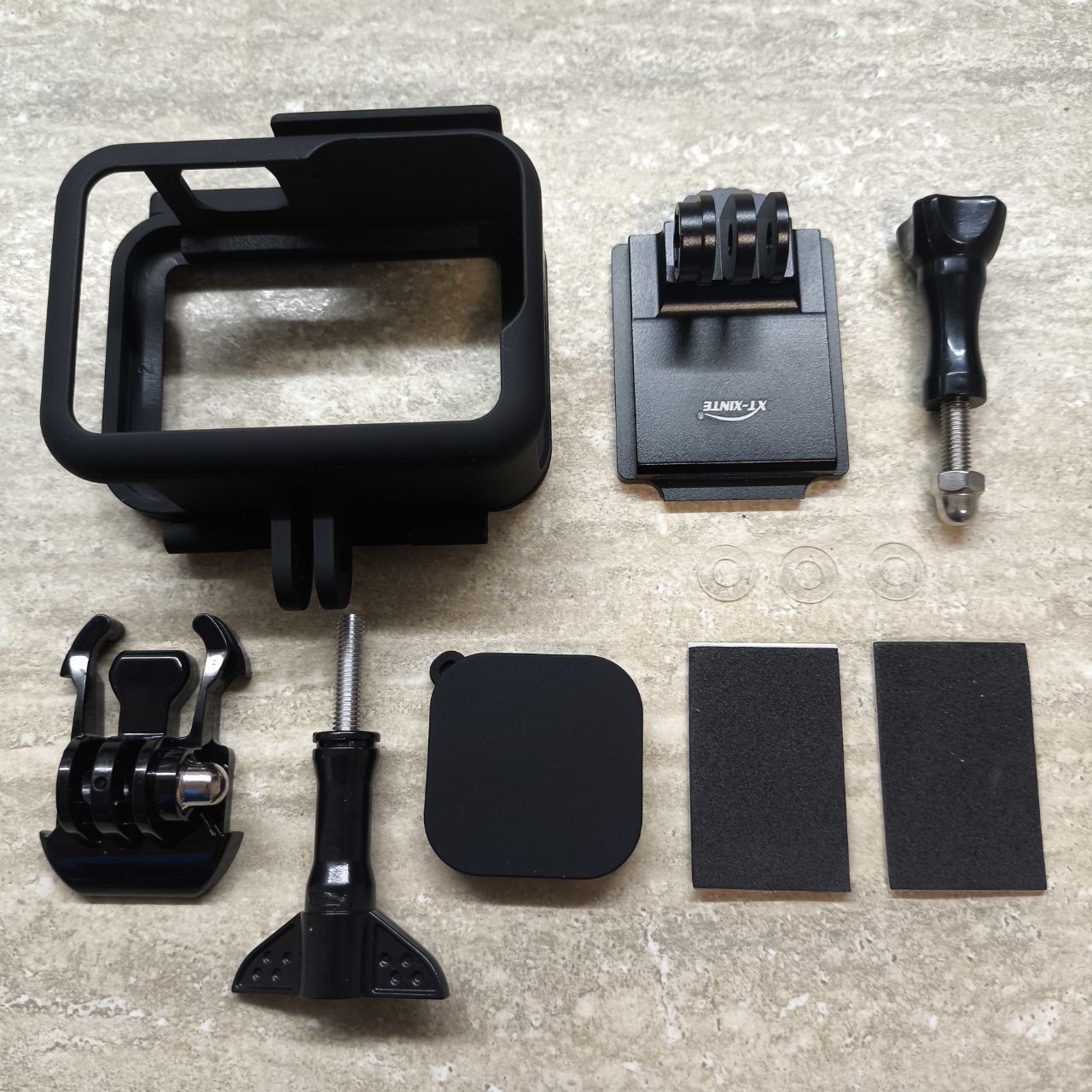 Кріплення на шолом для GoPro+захисна рамка чохол для екшн камер гоупро