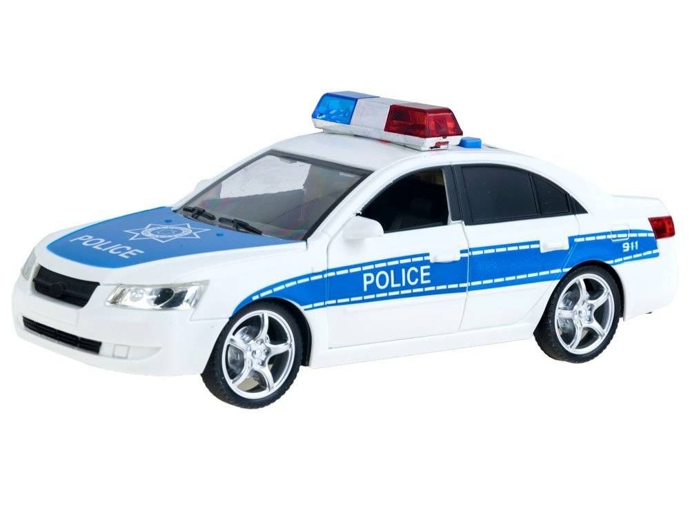 Auto Karetka Policja Dźwięk Światło Syrena Za2118