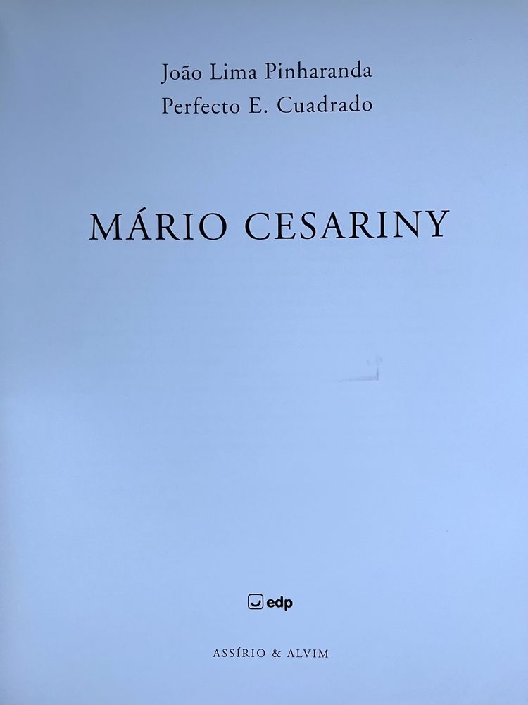 Livro ‘Mário Cesariny’ Assírio e Alvim 2004