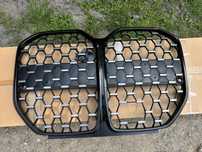 BMW 4 G22 G26 Grill Atrapa Nerki Shadow Line