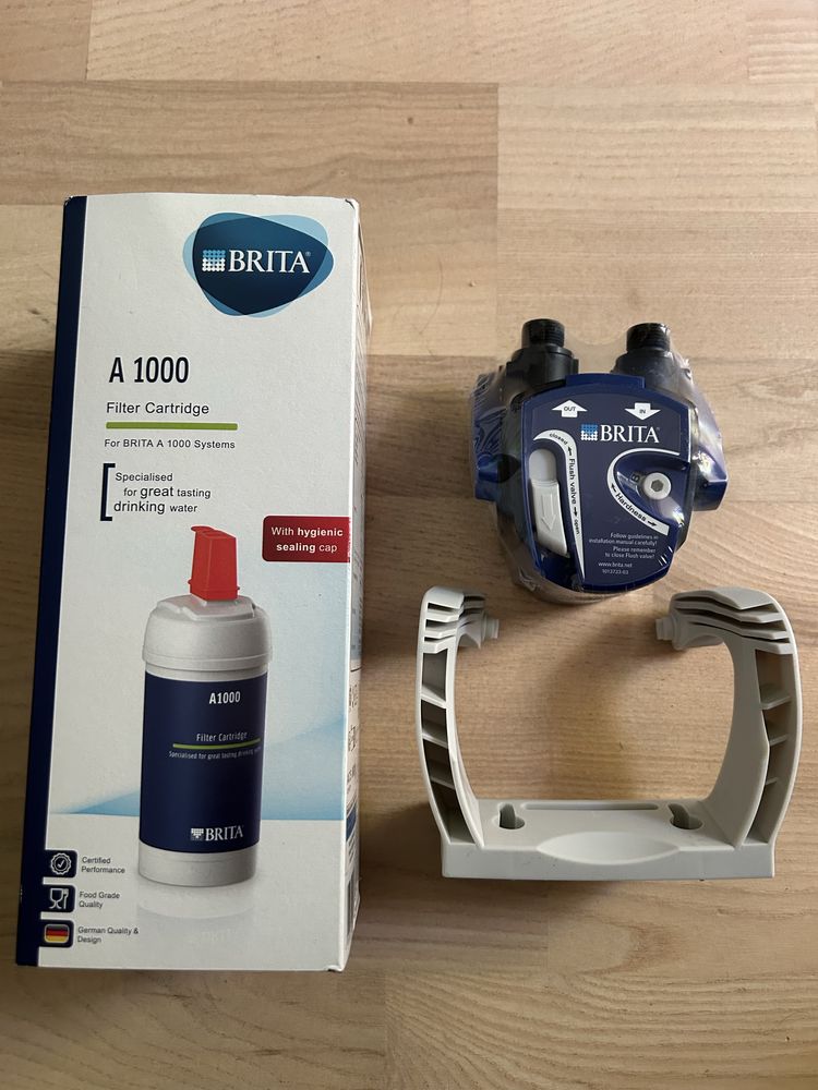 Filtr Brita A-1000 plus kran i uchwt pod zlew wszystko nowe