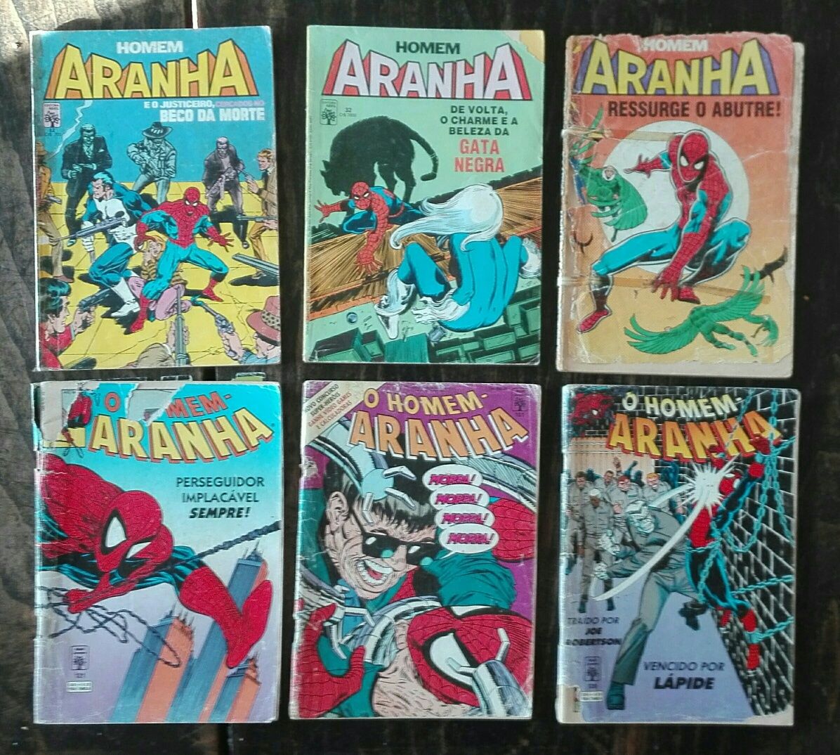 Lote de 17 livros de banda desenhada marvel