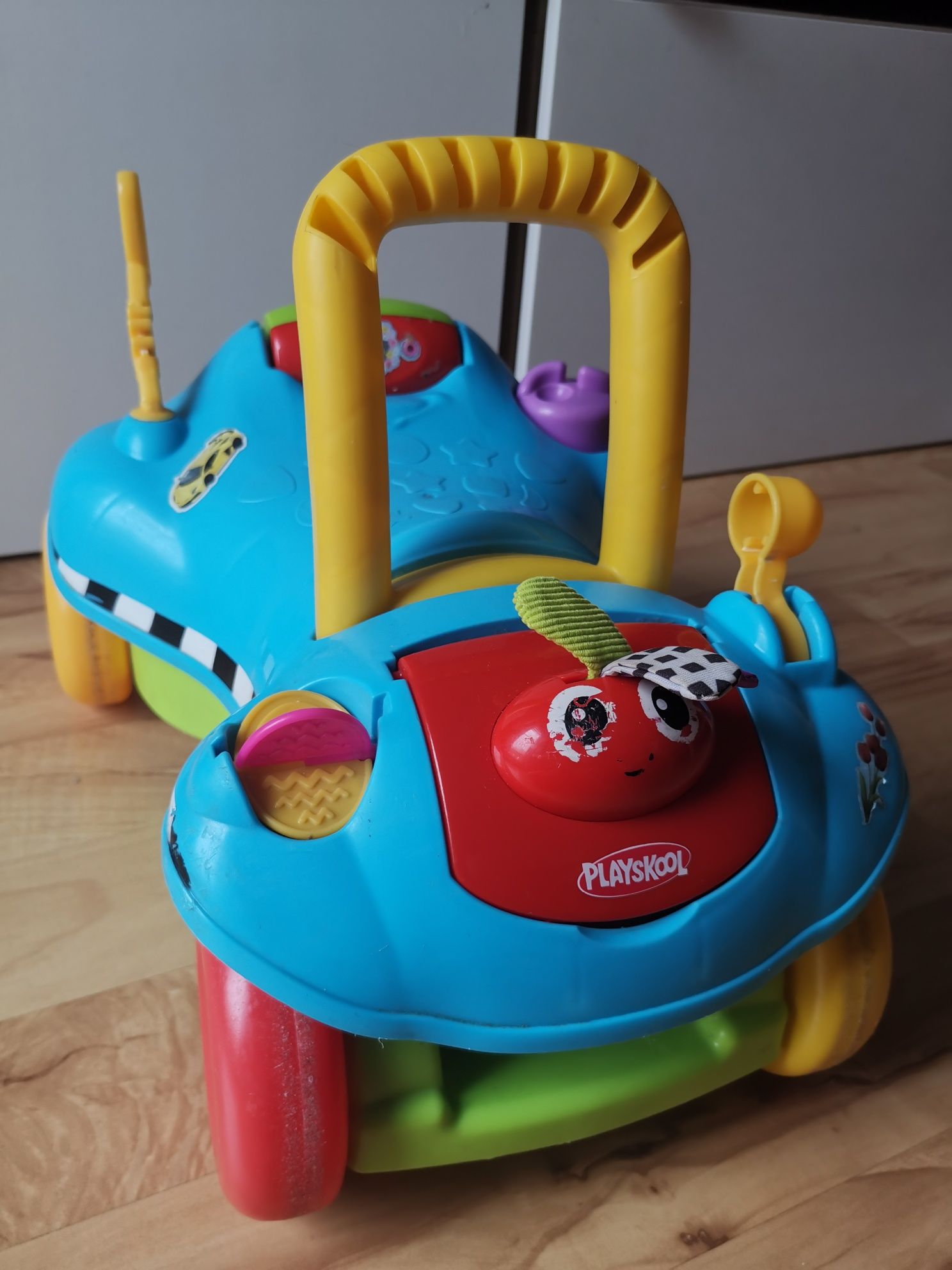 Autko jeździk pchacz PLAYSKOOL do nauki chodzenia 2 w 1