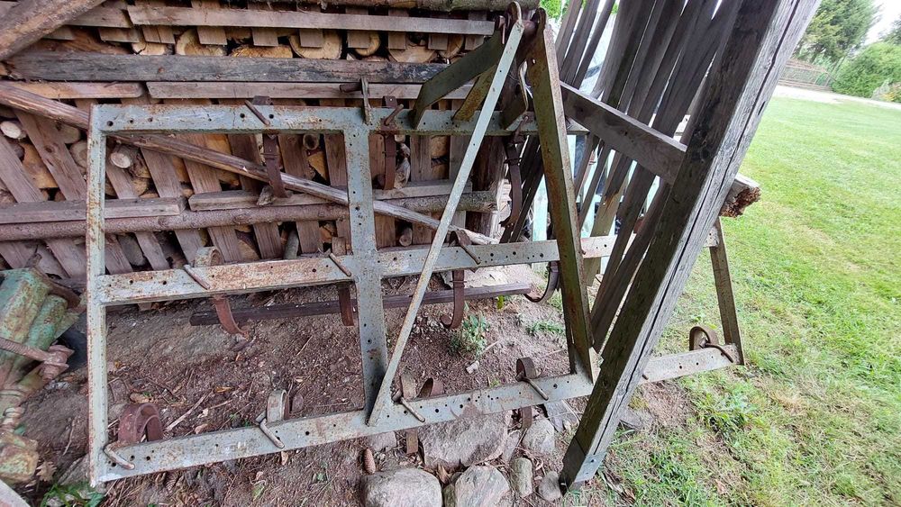 Kultywator 2,1 m 15 zębów/ pazurów do traktora stary PRL zabytkowy