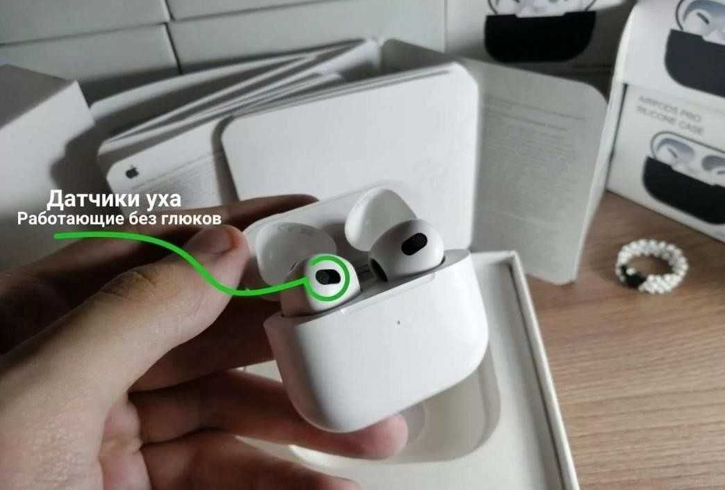 AirPods 3 1 gen Топові Навушники 1в1 Преміум