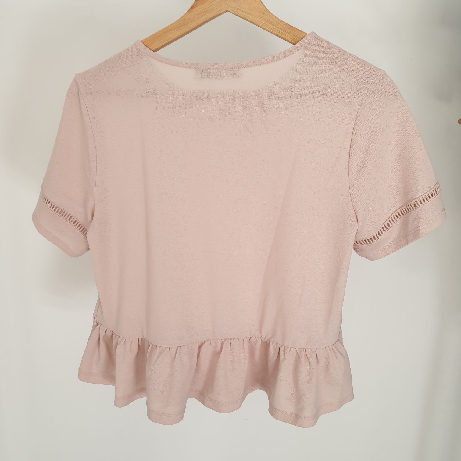 T-shirt croped rosa