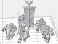 Druk 3D, Warhammer 40K: Sanguinary Guard