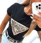S,L - Bluzka T-shirt damska.