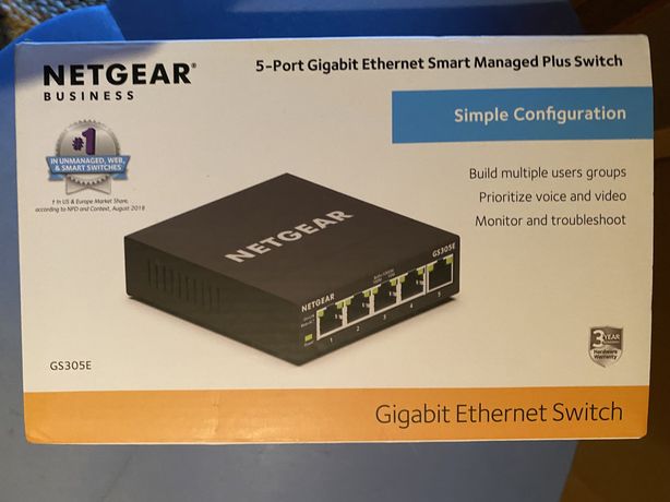 NETGEAR - Gigabit Ethernet Switch