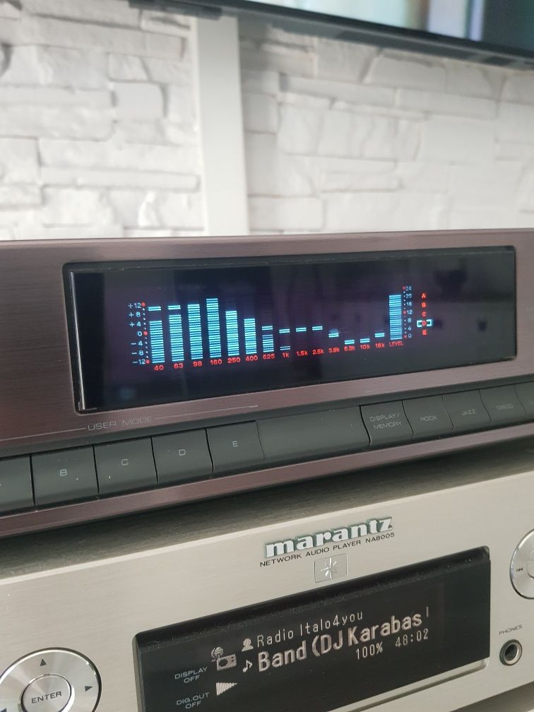 Equalizer soudwave Q-1200 widmo  analizer stan bdb