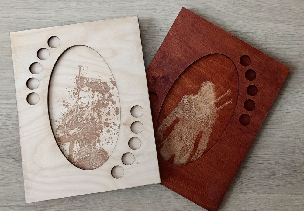 2 planszę. Wiedźmin