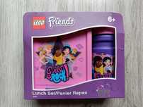 NOWY Zestaw Bidon + Śniadaniówka - LEGO Friends
