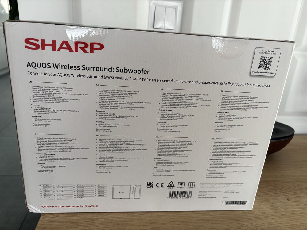 Subwoofer AQUOS sharp