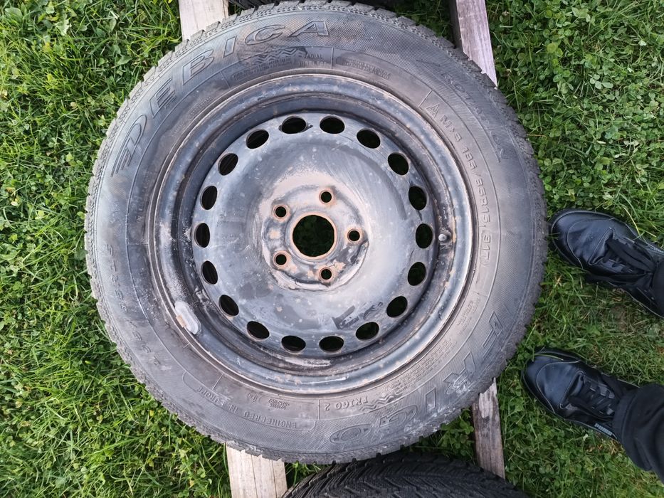 Koła opony zimowe r16 195/65 rozstaw 5x112 felgi audi