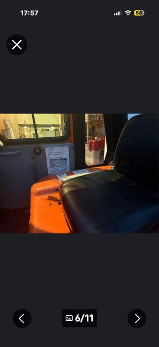 Empilhador doosan de 3 toneladas