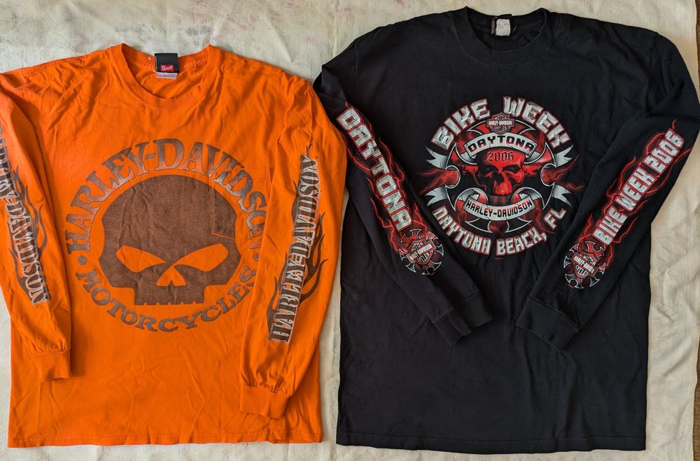 Harley Davidson  длинный рукав