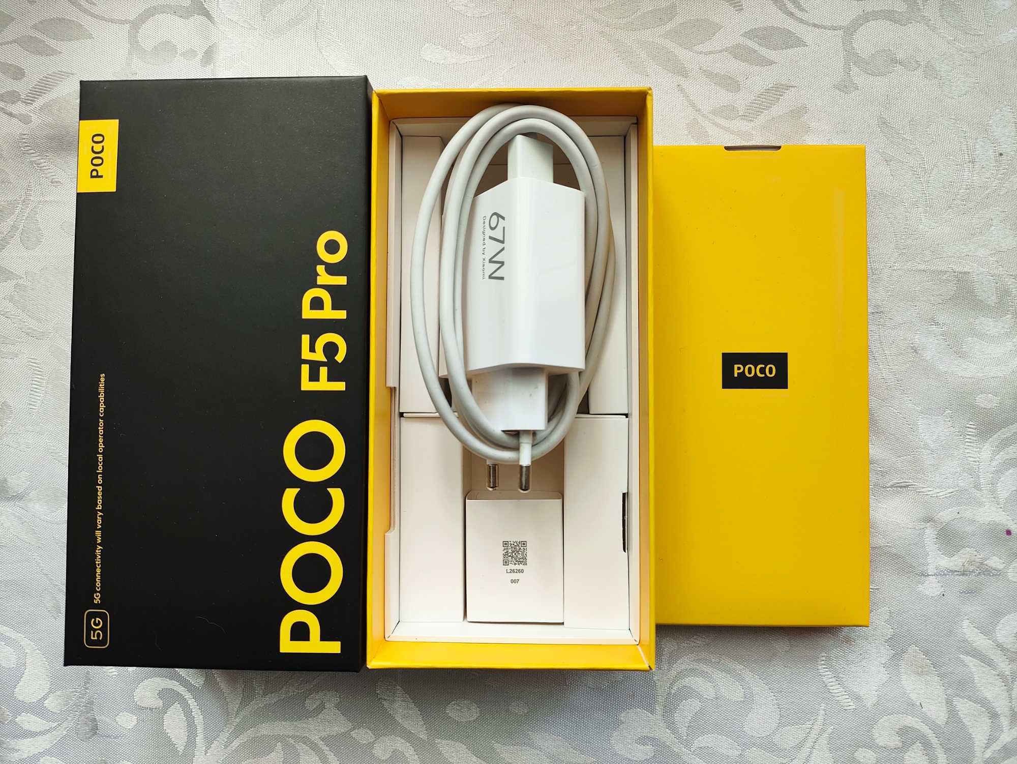 POCO F5 PRO 12/256, чорний. Ігровий смартфон, флагман, камера 64 МП